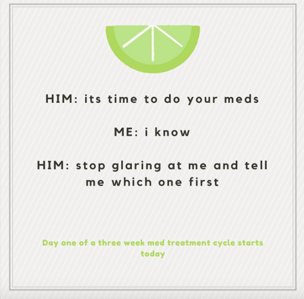 Lyme Interrupted – Living with and Coping through 14 Months of Lyme Disease Treatment