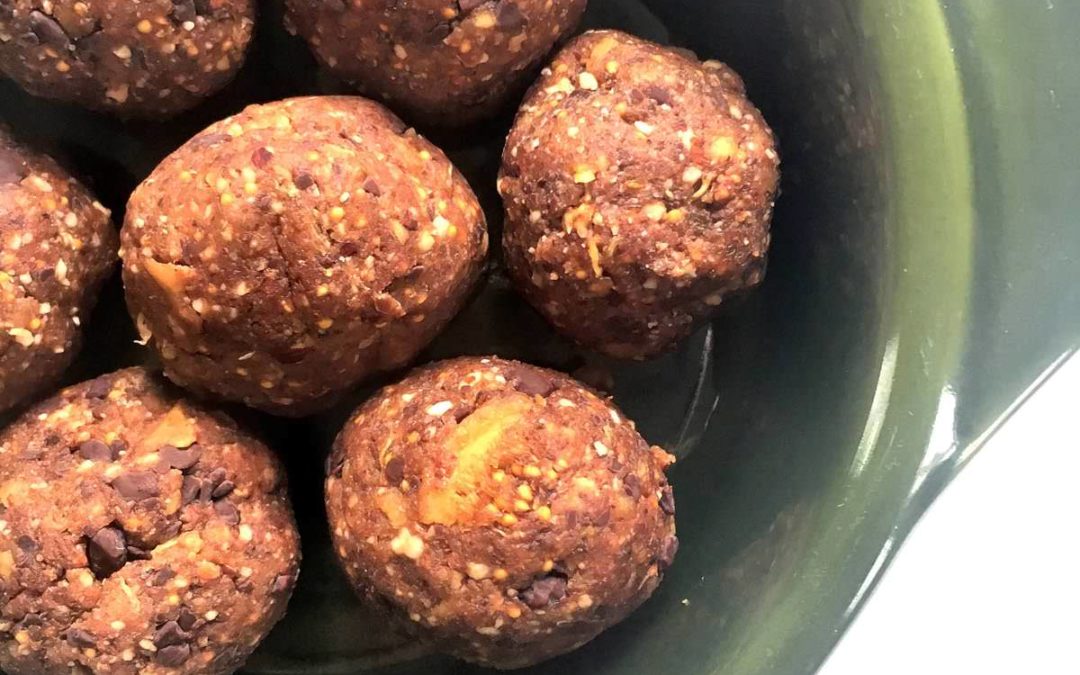 Fig and Nut Energy Bites