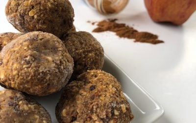 Pumpkin Apple Spice Protein Bites