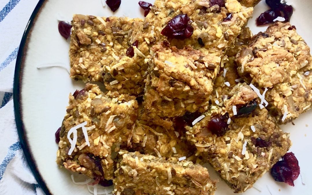Blueberry Oatmeal Bars